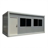 Maison mobile préfabriquée sur mesure de 20 pieds ou 40 pieds, structure en acier, abri de camping, mini-maison