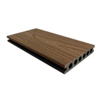 Planches WPC de qualité européenne, modernes, carrées, brossées, imperméables, terrasses en bois composite, revêtements de sol en plastique bois
