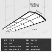 Lampe suspendue LED anti-éblouissement moderne pour table de billard, qualité commerciale, 12 pieds, pour salle de jeux et salle de snooker