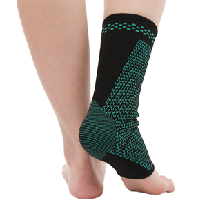 Tobillera deportiva con logotipo personalizado, Protector de tobillo de fútbol, correa de nailon de compresión, vendaje elástico negro, tobillera de gimnasio, soporte - Product Image 3