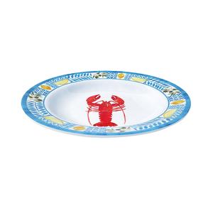 Groothandel Hoge Kwaliteit Melamine Diep Diner Bord Met Unieke Kreeft Design Oceaan Serie Voor Restaurant Gebruik - Product Image 5