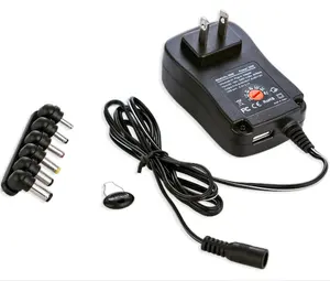 Accesorios Cctv Dc12v 1a Adaptador de fuente de alimentación conmutada para monitor de seguridad Transformador Euro Pin Plug Ac Adapter