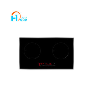 Cuisinière à induction électrique à double brûleur, boîtier métallique, cuisinière de cuisine à 2 brûleurs, encastrable pour usage domestique - Product Image 3