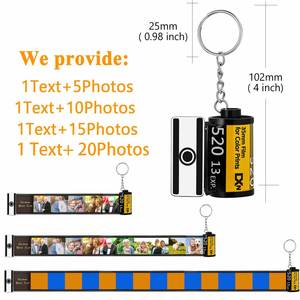 Llaveros Personalizados con Rollo de Película Fotográfica Retráctil - Product Image 3