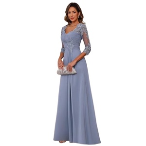 Low Price Grey Mother of the Bride Dresses Scoop Neck Sequin Design