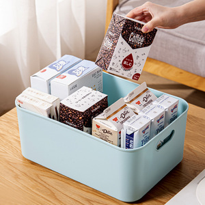 Plastic Storage Box Rectangle 1-3l Eco Friendly Office Organizer For Cosmetics <b>Socks</b> Underwear Dormitory Use - Product Image 3