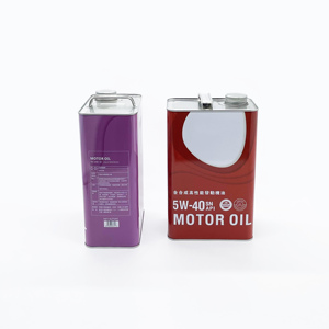 Échantillon Gratuit : Bidon Métallique Carré de 4L pour Huile Moteur, Emballage Vide pour Huile Moteur avec Couvercle à Vis en Fer Blanc, Forme Rectangulaire - Product Image 4