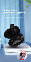 Earphone ponsel pintar Bluetooth Speaker profesional headphone nirkabel Gaming Earbud TWS A6S