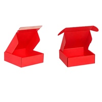 Boîte cadeau rectangulaire de haute valeur en carton couleur, avec système de déchirement facile, pour emballage express, personnalisable et recyclable
