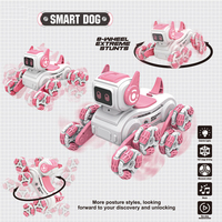 2025 plus récent Smart Robot chiens éducatifs jouets interactifs mécaniques Usb Rechargeable Rc Robot chien cascadeur voiture jouet