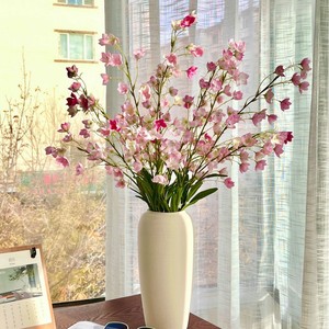 Flores Artificiales de Lirio de los Valles, Flores de Seda en Blanco, Rosa Claro, Rosa Oscuro y Morado, Alta Simulación, Decoración para el Hogar y Bodas - Product Image 2