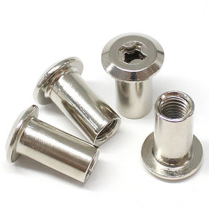 <span class=keywords><strong>Hex</strong></span> <span class=keywords><strong>Phillips</strong></span> kết nối đầu <span class=keywords><strong>Nut</strong></span> Thùng hạt M6 Niken thép đinh tán <span class=keywords><strong>Nut</strong></span> đồ nội thất kết nối cap - Product Image 4