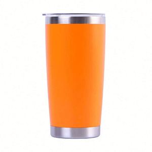 แก้วกาแฟสแตนเลสเก็บความร้อนสุญญากาศ ฝาปิดกันรั่ว ดีไซน์น่ารัก พิมพ์ลายได้ตามต้องการ พร้อมโลโก้สั่งทำ สำหรับโปรโมชั่นกาแฟ - Product Image 5