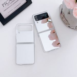 Lujo maquillaje espejo fino a prueba de golpes Ins Corea funda para Sam Sung Z Flip 5 4 3 Flip5 <span class=keywords><strong>ZFlip</strong></span> Flip4 - Product Image 6