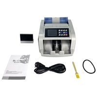 Compteur d'argent 2820T avec écran TFT de 2,8 pouces, calculatrice de caisse pour magasin, détecteur de faux billets en cedis ghanéens, petite machine à compter l'argent