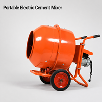 Bétonnière portable de petite taille 350L 400L 500L pour projets de construction