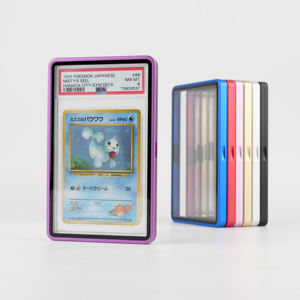 Boîtier en métal pour cartes <span class=keywords><strong>de</strong></span> jeu <span class=keywords><strong>de</strong></span> collection, personnalisé en vrac, multicolores, avec protection magnétique pour cartes <span class=keywords><strong>de</strong></span> jeu d'élite - Product Image 3