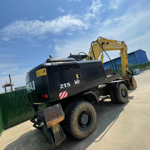 Pelle multifonction sur chenilles originale de la Corée Hyundai 215 d'occasion Hyundai Haute efficacité en bon état en vente - Product Image 1