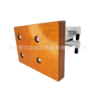 Support de moteur en aluminium avec base en bois, support de moteur de bateau, matériel marin pour réparation et remplacement - Product Image 1