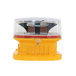 Luz de Obstrucción de Aviación Profesional de Intensidad Media Tipo B, Torre de Aviación LED con IP67 Rojo, Ángulo de Haz de 360 Grados - Product Image 1