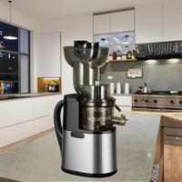 Extracteur de jus d'agrumes en acier inoxydable, machine à jus d'agrumes, presse-agrumes électrique commercial, jus frais lent, smoothie pour la maison