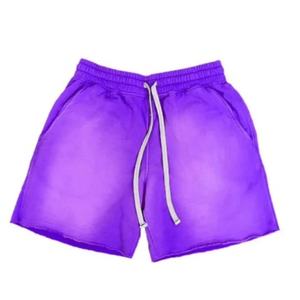 Pantalones Cortos Bermuda de Algodón Vintage Personalizados de Alta Calidad para Hombre, Casuales, Transpirables, 100% Algodón, Cintura Media, Color Sólido, Servicio OEM Disponible - Product Image 5