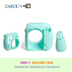Funda de Silicona Caiul para <span class=keywords><strong>Instax</strong></span>, Linda, Suave y Ecológica, Protección para Cámara Fujifilm <span class=keywords><strong>Instax</strong></span> <span class=keywords><strong>Mini</strong></span> 7+, Ajuste Perfecto, Resistente a Arañazos - Product Image 1