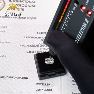 Diamants de laboratoire cultivés HPHT CVD, taille radiant, certifiés IGI, 1-7 carats, VVS, couleur D, pour la fabrication de bijoux - Product Image 4