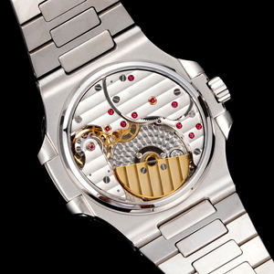 Montre-bracelet automatique mécanique pour homme 2026, cadran texturé noir, bracelet en cuir d'alligator véritable, chronographe multifonctionnel - Product Image 5