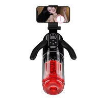 Masturbateur Automatique Rotatif et Vibrant pour Hommes avec Support Téléphone – Jouet Adulte pour Masturbation Masculine