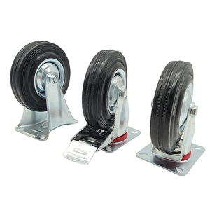 Ruedas Giratorias <span class=keywords><strong>para</strong></span> <span class=keywords><strong>Muebles</strong></span> de 3, 4 y 5 Pulgadas, Ruedas de Termoplástico con Borde de PP, Diseño Moderno <span class=keywords><strong>para</strong></span> Baño y Sala de Estar - Product Image 5