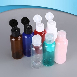 5-500ml PET Plastic Flip Cap Lotion Gel Bottle Empty Shower Gel Bottle - Product Image 2