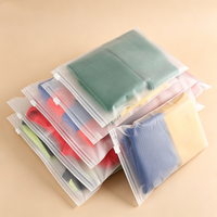 Sac à fermeture éclair en plastique HDPE transparent personnalisé pour l'emballage de perruques et d'extensions de cheveux avec logo