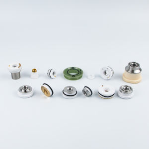 Anillo de cerámica láser de alúmina para soporte de boquilla de cabezal de máquina de corte láser de fibra Compatible con Precitec Raytools WSX - Product Image 1