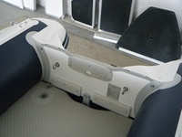 4m Allemagne Valmex PVC/français Orca Hypalon Matériel Pliant Gonflable Bateau de Pêche avec Plancher en Aluminium Gonflable Bateau en Caoutchouc