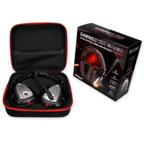 ชุดหูฟังสำหรับเล่นเกม2.4G,ชุดหูฟังสำหรับ Nintendo Switch PS4,PS4บางและ PC,เบสลึกและถ้วยหูโลหะหมุนได้ - Product Image 6