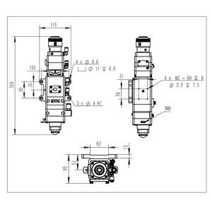 Nuevo cabezal de corte láser de fibra Jiaqiang 2026 BT240S Serie 3.3KW para construcción metálica, uso en granjas, restaurantes y hogares, 1 año de garantía - Product Image 5