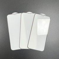 9H 2.5D Protecteur d'écran en verre trempé pour téléphone portable en soie anti-rayures pour iPhone X Xs Xr 11 12 13 14 15 16 Pro Max Plus