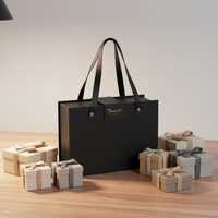 Boîtes cadeaux pliables en papier couché avec fermeture magnétique, personnalisées, de luxe, en matériaux recyclés, avec rabat magnétique, ruban