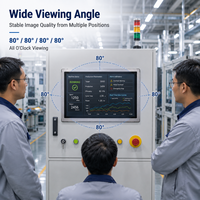 Módulo de Pantalla LCD TFT LVDS de 10.1 Pulgadas, 1280x800, 550 Nits, Vista Amplia AG, -20~70 ° C para Equipos de Control HMI Industriales