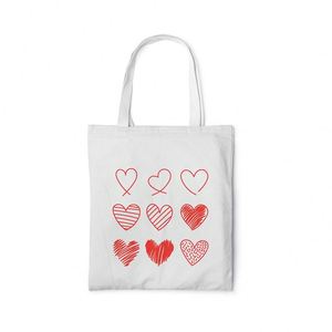 Sac fourre-tout écologique en toile de coton bio, grand format, personnalisé, de haute qualité, coloré, pour femme, pour les courses - Product Image 1