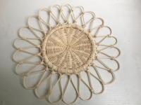 Ensemble de sets de table en rotin naturel tissé à la main Besta, vente en gros, pour la décoration de table
