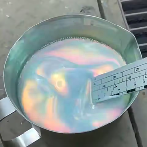 Polvere Pigmentata Iridescente <span class=keywords><strong>Aurora</strong></span> Bianca 20um Super Cangiante, Vernice Auto Effetto Camaleonte, Polvere Pigmentata Perlescente - Product Image 4