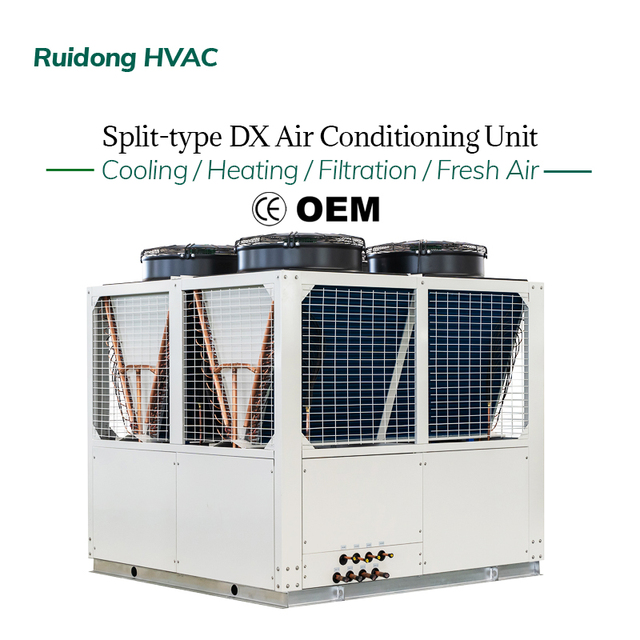 Energy Efficient Split Type DX Air Conditioner Suitable for Africa Commercial Buildings