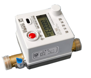 Compteur d'eau à ultrasons sans vanne / Laiton et plastique / Compteur numérique / Personnalisable OEM - Product Image 1