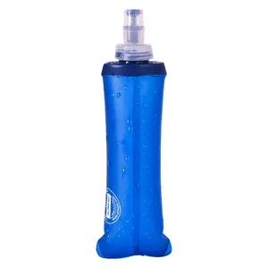 新款AONIJIE SD09 250毫升软水瓶可折叠水瓶软烧瓶重量轻紧凑型用于水合背心