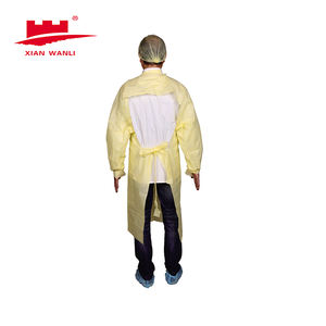 Высококачественный водонепроницаемый хирургический халат синего цвета - Product Image 5