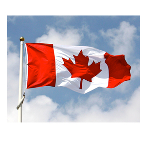 When great outdoors indoor Promotional 3X5ft printed National flag personalized Canadian - Product Image 3