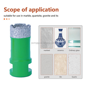 <strong>High</strong> <strong>Quality</strong> M14 Green Diamond Hole Opener for Efficient Drilling of Vacuum Brazed Diamond <strong>Core</strong> Drill <strong>Bit</strong> - Product Image 2