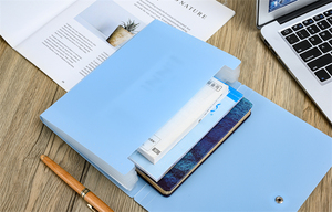 New Style Customized High Quality <b>A5</b> Size Pp Expanding File <b>Folder</b> for Hand Account Storage - Product Image 2